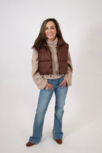 Load image into Gallery viewer, Puffer Vest | Brown