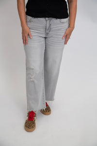 Mid Rise Wide Leg by Mica Denim