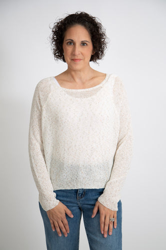 Melange Boatneck Sweater