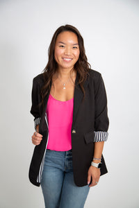 Single Button Blazer