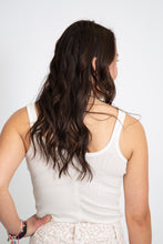 Load image into Gallery viewer, Pointelle Button-Front Tank | Vanilla