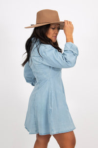 Denim A-line Dress