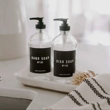 Load image into Gallery viewer, Glass Hand Soap Dispenser