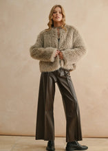 Load image into Gallery viewer, Faux Fur Cropped Jacket
