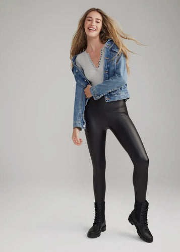 Faux Leather Legging