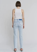 Load image into Gallery viewer, Super High Raw Hem Ankle Straight by Mica Denim