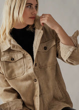 Load image into Gallery viewer, Sherpa Lined Corduroy Shacket