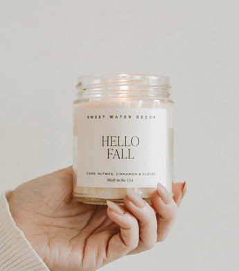 Hello Fall Soy Candle