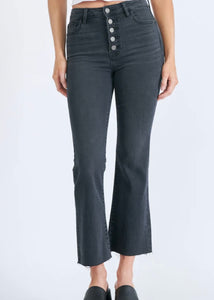 Happi High Rise Basic Crop Flare by Hidden Jeans