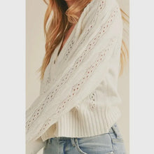 Load image into Gallery viewer, V-Neck Cropped Cardigan