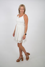 Load image into Gallery viewer, Crochet Bodice Dress