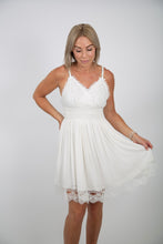 Load image into Gallery viewer, Crochet Bodice Dress