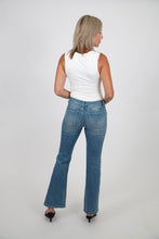 Load image into Gallery viewer, Mid Rise Flares by Mica Denim