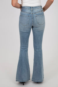 Kan Can High Rise Super Flare with Front Seam