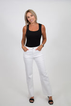 Load image into Gallery viewer, High Rise Wide Leg with Raw Hem by Mica Denim