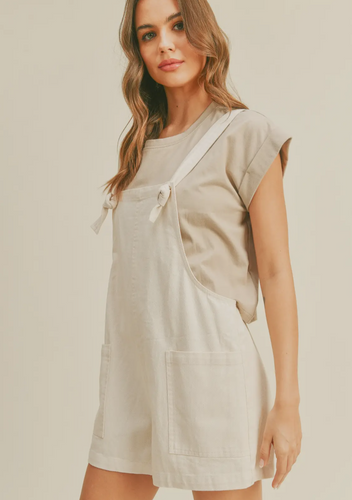 Linen Short Overall