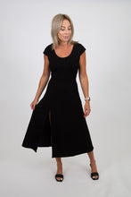 Load image into Gallery viewer, Scoop Neck Slit Maxi Dress