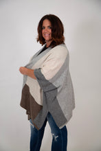 Load image into Gallery viewer, Curvy Colorblock Cardigan