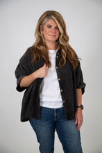 Load image into Gallery viewer, Curvy Washed Button Down Shirt