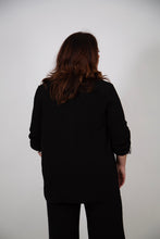 Load image into Gallery viewer, Curvy Blazer with Fold Up Sleeve