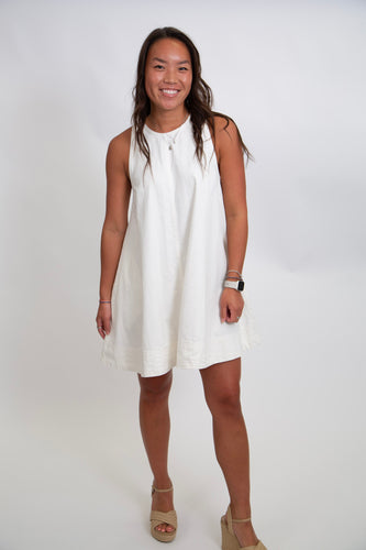 Sleeveless A-line Dress
