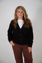 Load image into Gallery viewer, Curvy Button Down Cardigan