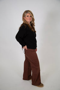 Stretch Super High Rise Wide Leg by MICA Denim