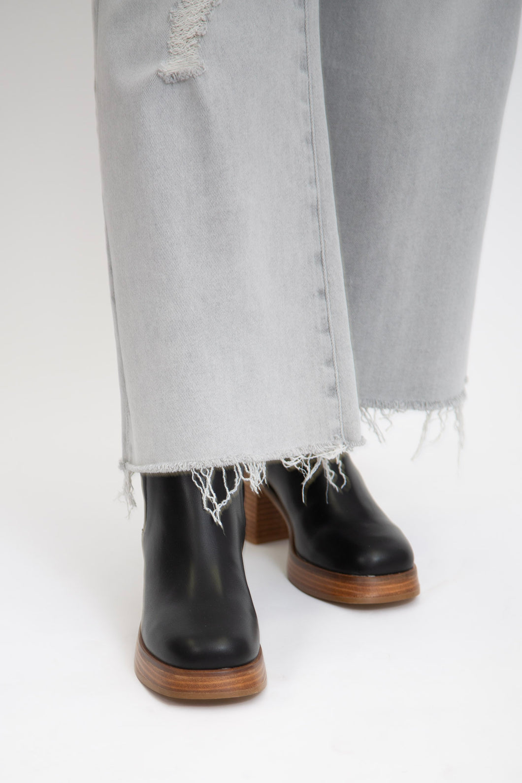 Chunky Platform Mid-Calf Boots