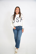 Load image into Gallery viewer, USA Rope Letter Sweater