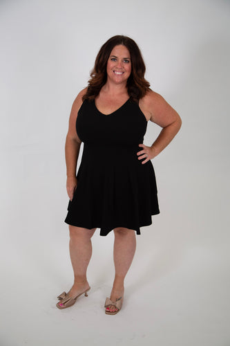 Curvy Fit And Flare Dress
