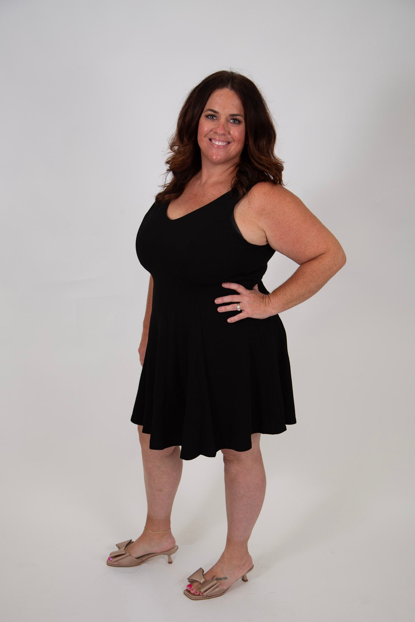 Curvy Fit And Flare Dress Curvy Fit And Flare Dress