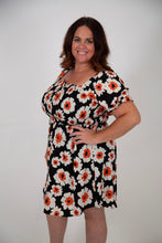 Load image into Gallery viewer, Curvy Floral Smocked Babydoll Dress