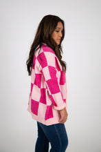 Load image into Gallery viewer, Checkered Cardigan