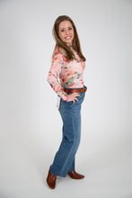 Load image into Gallery viewer, Floral Mesh Top