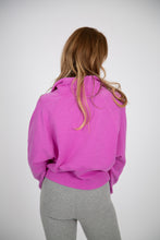 Load image into Gallery viewer, Quarter Zip Sweatshirt | Purple