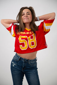 Iowa State Football Cropped Jersey