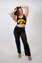 Load image into Gallery viewer, Iowa Logo Crop Tank