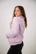 Load image into Gallery viewer, Quarter Button-up Pullover | Purple