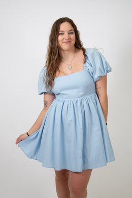 Babydoll Puff Sleeve Dress
