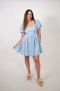 Babydoll Puff Sleeve Dress