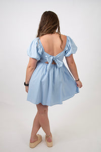 Babydoll Puff Sleeve Dress