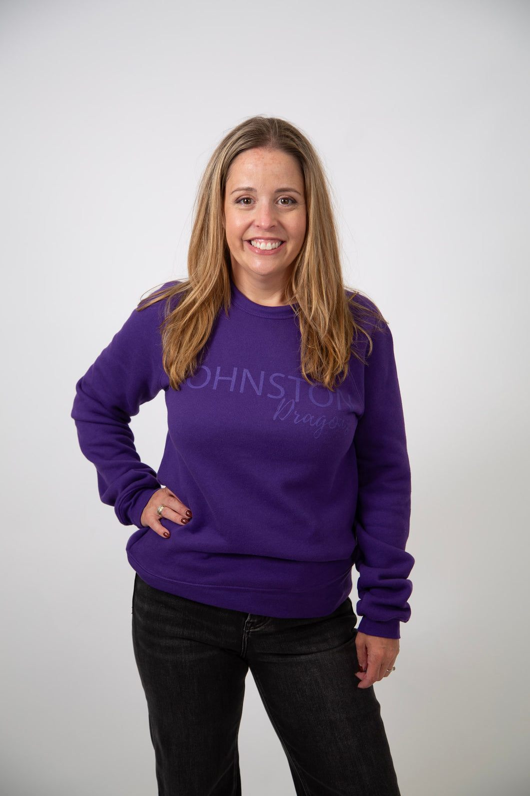 Johnston Dragons Crewneck Sweatshirt (NEW)zss