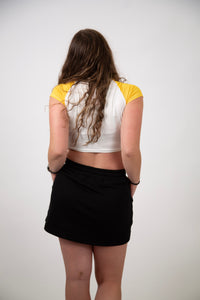 Iowa Hawkeyes Cropped Tee