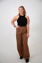 Load image into Gallery viewer, Animal Print High-Waist Pants