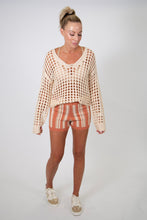 Load image into Gallery viewer, Striped Sweater Shorts