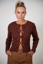 Load image into Gallery viewer, Long Sleeve Bow Front Sweater