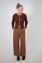 Load image into Gallery viewer, Long Sleeve Bow Front Sweater