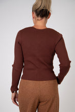 Load image into Gallery viewer, Long Sleeve Bow Front Sweater