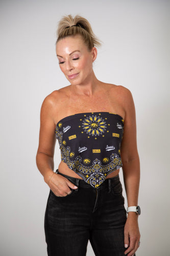 Iowa Hawkeyes Bandana Top