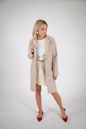 Modern Mid-Length Trench Coat